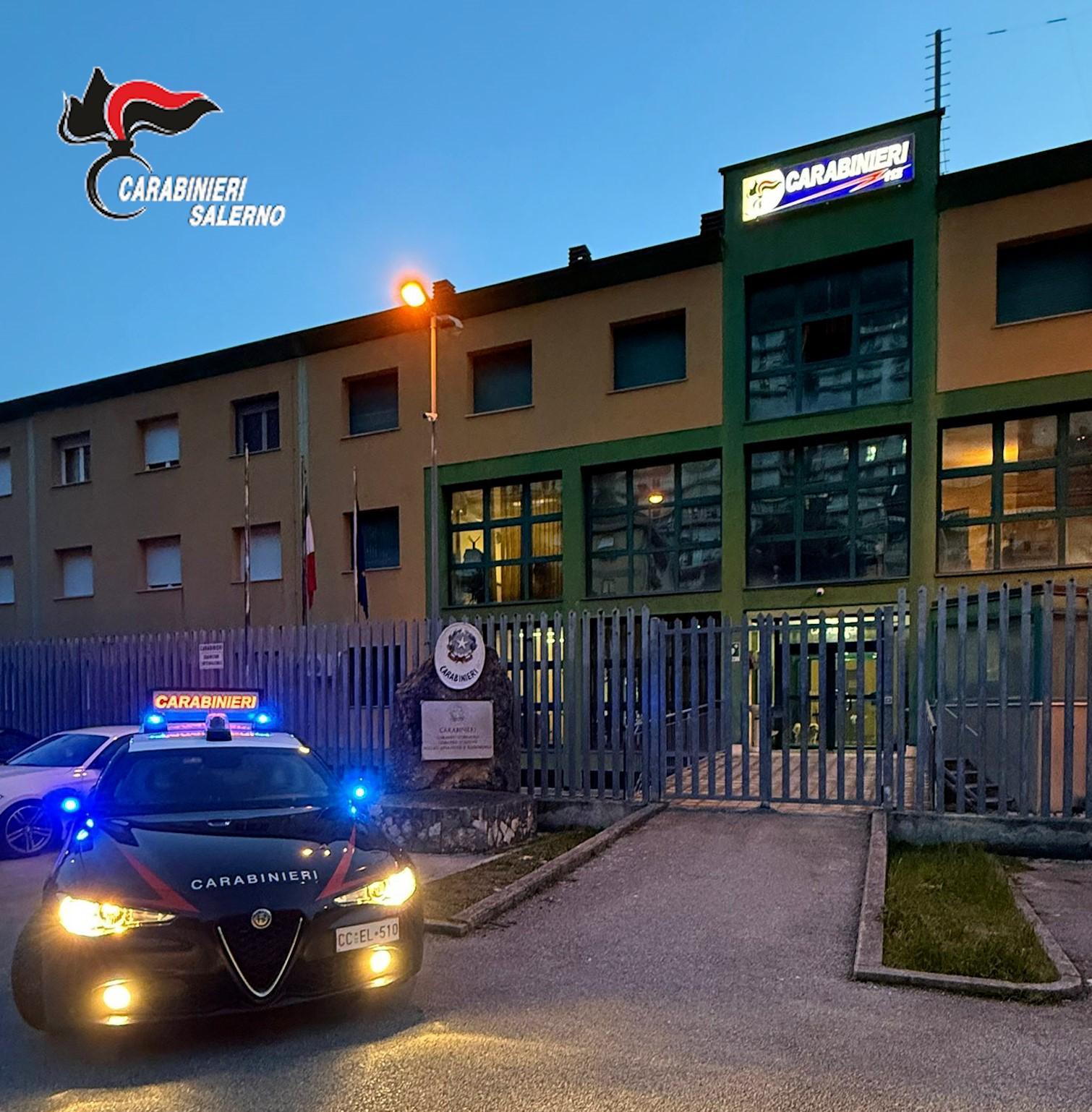 Incendio a un bar-tabacchi di Polla, eseguito un fermo dai Carabinieri