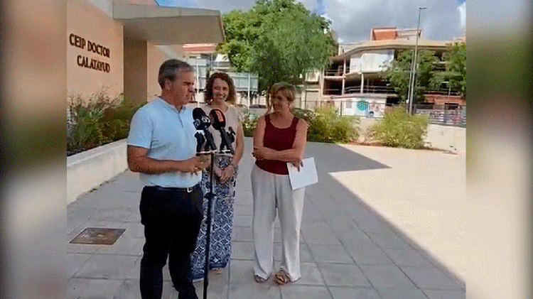 Aspe destina 70.000 euros a climatización y material en los centros educativos y estrena ayudas al transporte