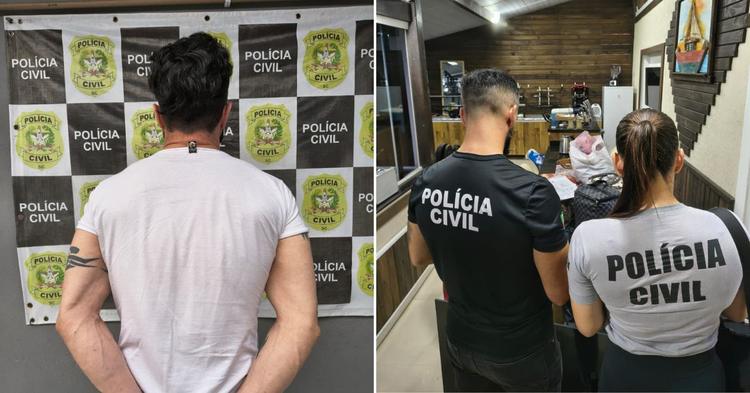 Dentista é preso em Itapema após obrigar vítima a tatuar seu nome pelo corpo; agressões ocorreram por meses