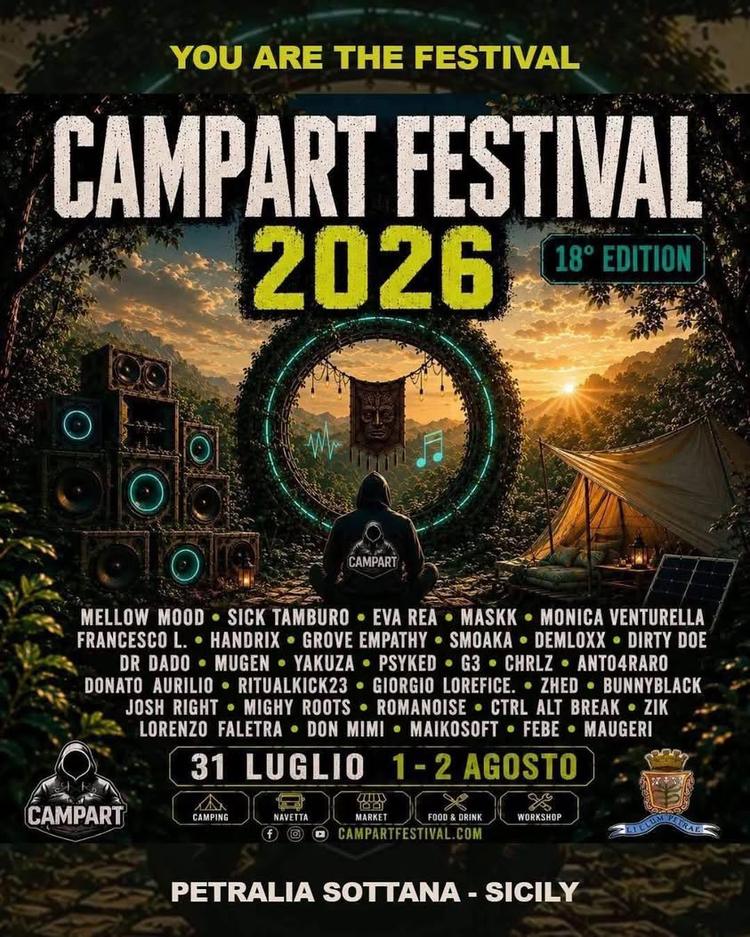 COMUNICATO STAMPA - Ripostiamo  📍CAMPART Festival 2026: agevolazione riservata ai residenti di Petralia Sottana L'Assoc...