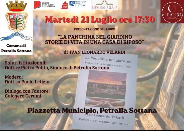 Appuntamento oggi pomeriggio🗓 21 LUGLIO 2026 MARTEDÌ  🕠 ore 17.30  📍 Piazzetta Municipio di Petralia Sottana  📚 Pres...