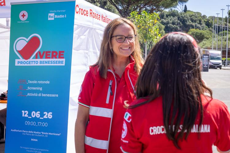 “Vivere Progetto Benessere”: prevenzione e consapevolezza all’evento della CRI con Rai Radio1
