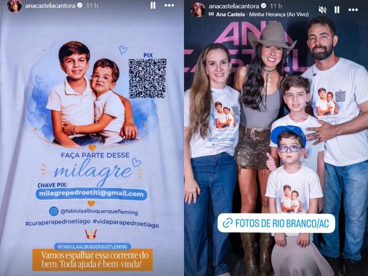 Ana Castela assina chapéu que será leiloado em campanha por irmãos com doença ultrarrara no AC; VÍDEO