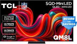 tcl 85-inch qm8l sqd-mini-led qled tv