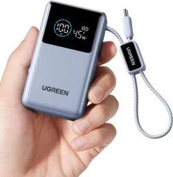 Ugreen Nexode Pro 45W Mini Power Bank in hand