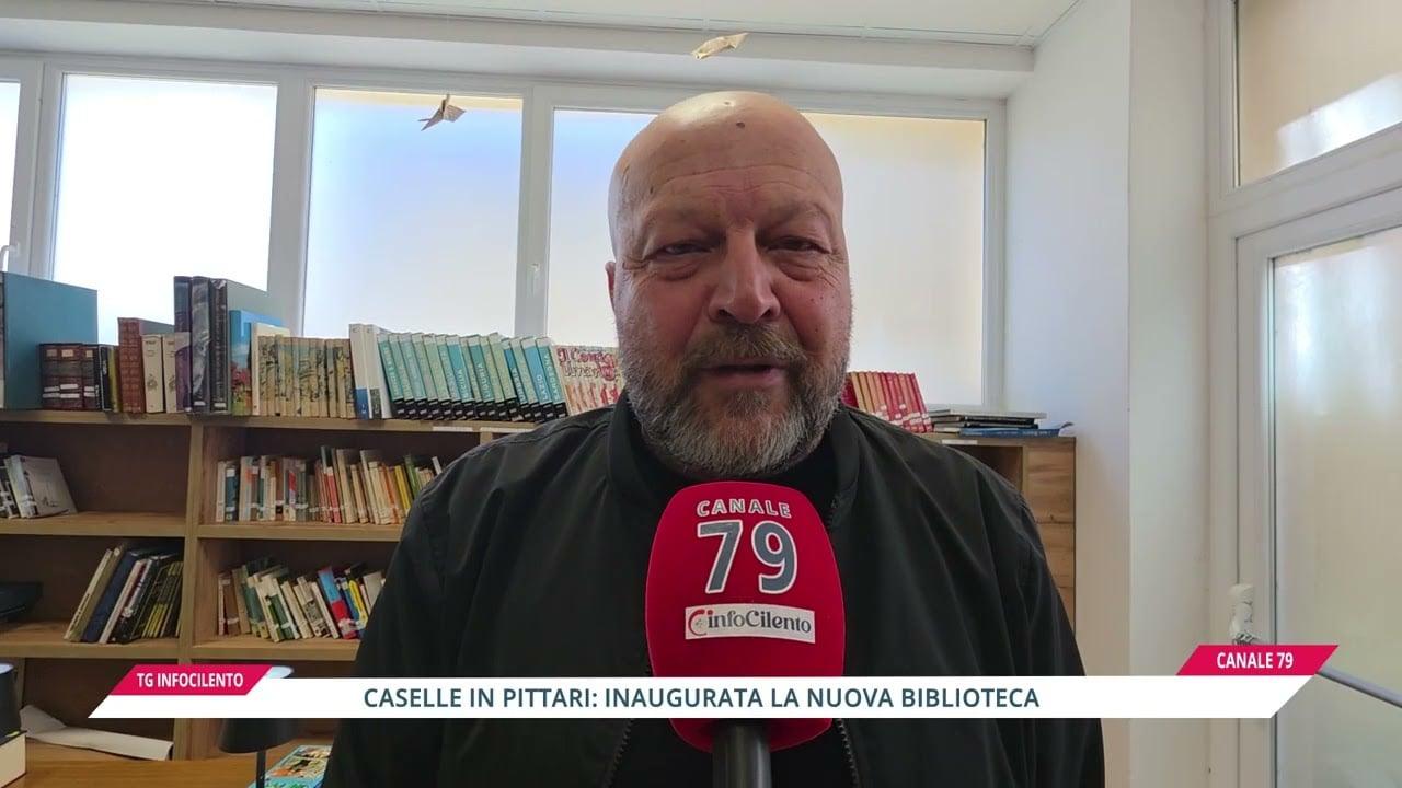 Caselle in Pittari: inaugurata la nuova biblioteca comunale