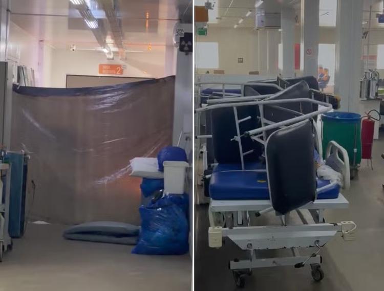 VÍDEO: Pacientes reclamam de barulho de obra dentro da UPA de Teresópolis