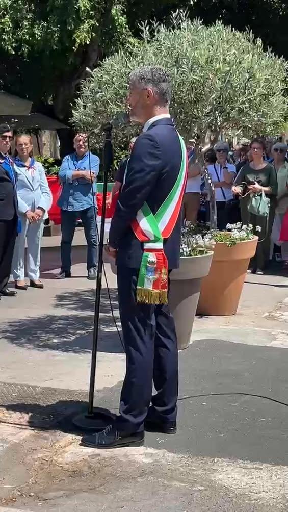 Discorso del Sindaco di Cefalù Prof. Daniele Salvatore Tumminello per la ricorrenza degli 80 anni della nascita della no...