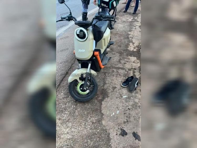 Acidente com moto elétrica deixa um morto em rodovia de Tatuí