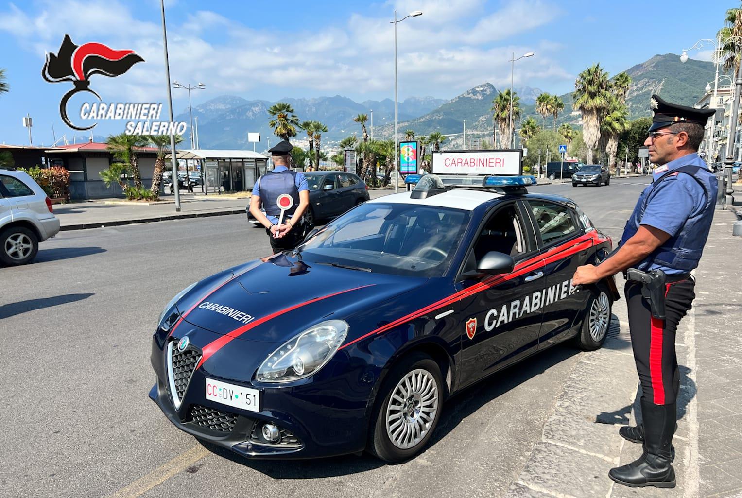 Sicurezza e controlli nel salernitano: il piano dei Carabinieri per il Primo Maggio