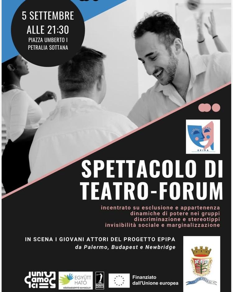 🎭 TEATRO-FORUM A PETRALIA SOTTANA! Una serata dedicata ai temi dell’esclusione e dell’appartenenza, delle dinamiche di...