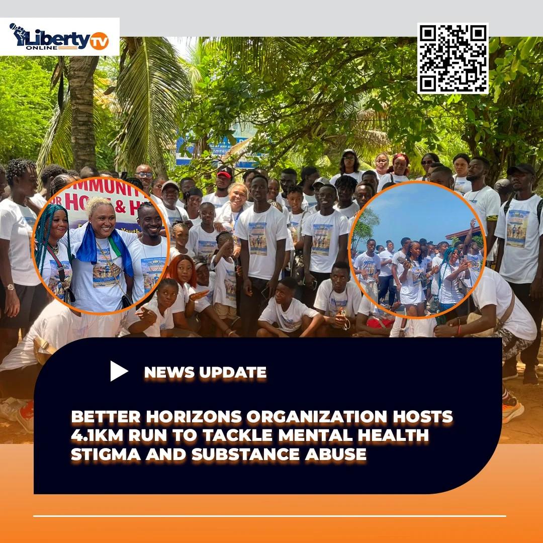 Better Horizons Organization Hosts 4.1km Run to Tackle Mental Health Stigma and Substance Abuse