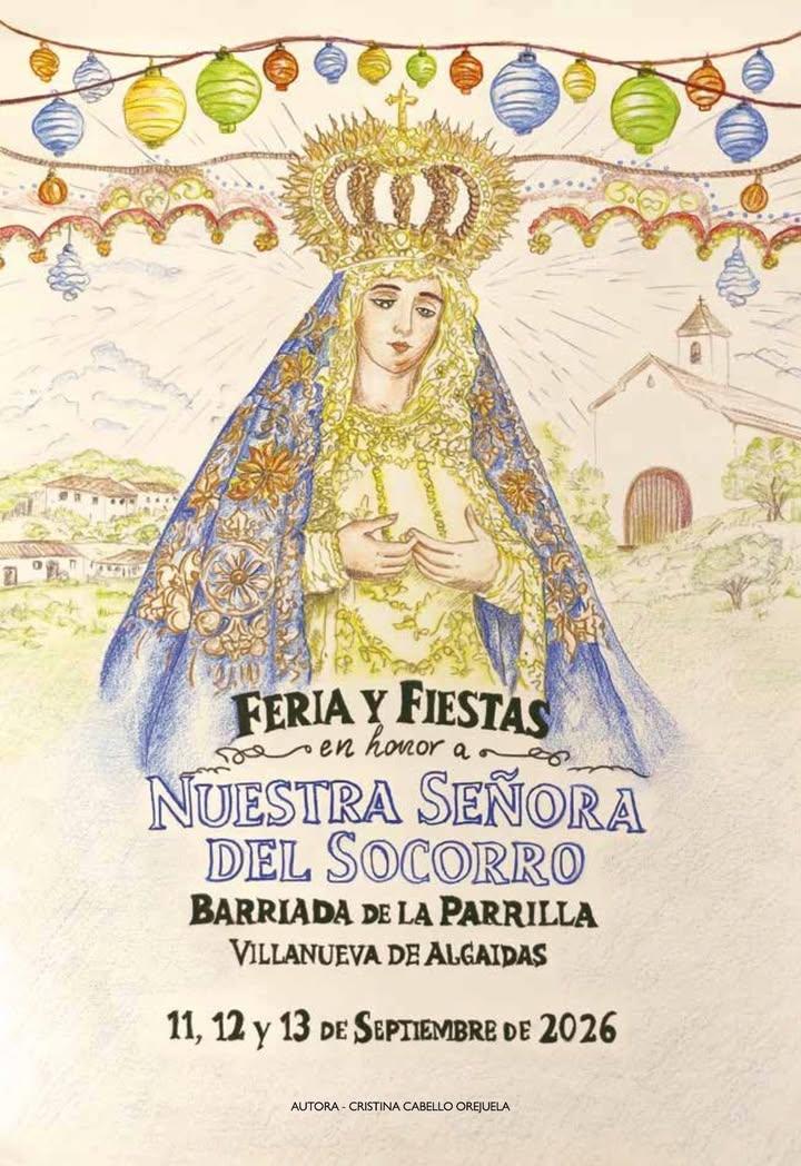 🎉 Los días 11, 12 y 13 de septiembre, la barriada de La Parrilla de Villanueva de Algaidas celebra su Feria y Fiestas e...