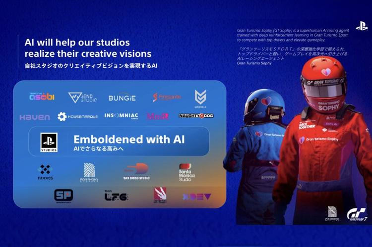 PlayStation va intégrer l’IA dans l’ensemble de ses studios