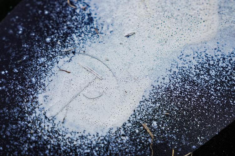 A vandalized Flock camera near Washington Avenue and Westcott is photographed in Houston, Tuesday, July 7, 2026.