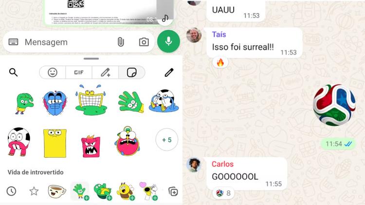 WhatsApp lança filtros e figurinhas para a Copa do Mundo; veja como usar