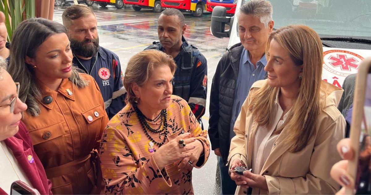 “Assumi um compromisso com a minha cidade de buscar recursos”, afirma Juliana Pavan em evento do Governo Federal que garantiu policlínica para BC
