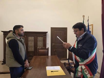 Questa mattina, su delega del Sindaco, Giuseppe  De Vitto, ho avuto l'onore di presenziare e ufficializzare il giurament...