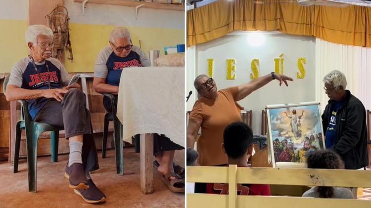 Casal missionário de 70 anos emociona ao servir crianças e igrejas no Paraguai
