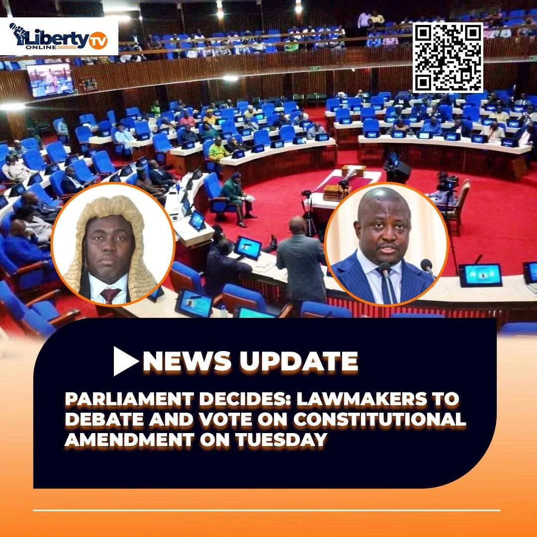 Parliament Decides: Lawmakers to Debate and Vote on Constitutional Amendment on Tuesday
