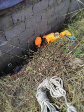 WhatsApp Image 2026 03 01 at 17.01.27 Bombeiros resgatam idoso preso entre barranco e muro em Carmo de Minas