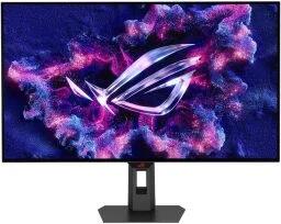 The ASUS ROG Strix 32-inch 4K OLED Gaming Monitor on a white background