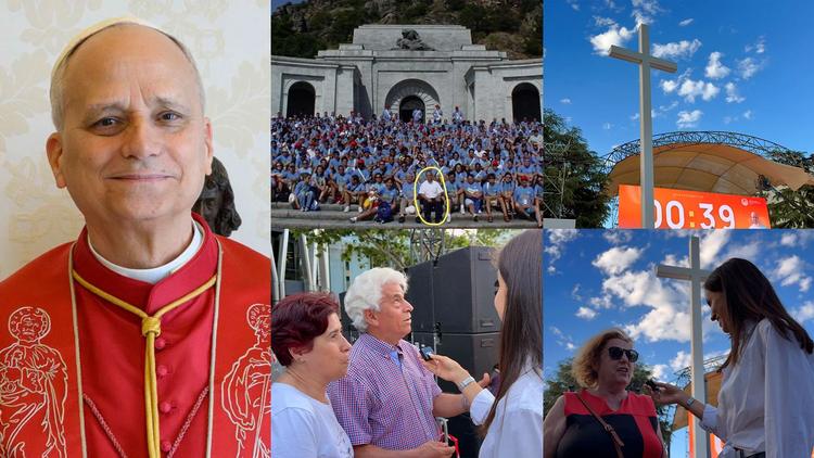 El Papa León XIV visitó en 2003 el Valle de los Caídos profanado por Sánchez: «Los fieles le pedimos que lo proteja»