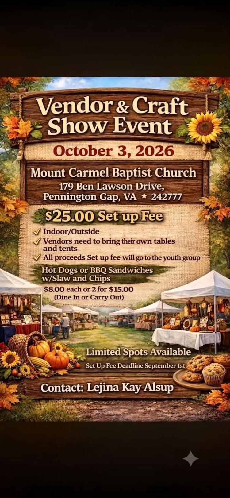 Vendor and Craft Show