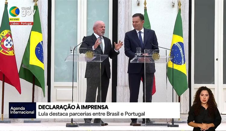 Lula diz que Brasil e Portugal vivem melhor momento da relação e exalta brasileiros que vivem no país: 'Povo trabalhador'