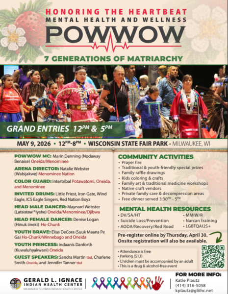 Mental Health and Wellness Pow Wow 2026