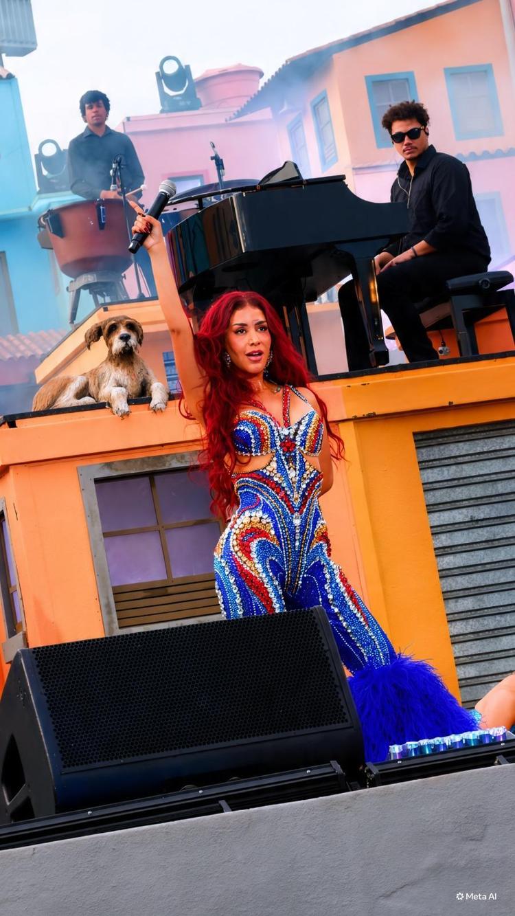Priscila Senna faz show histórico no Rock in Rio e leva o brega nordestino pela primeira vez ao festival