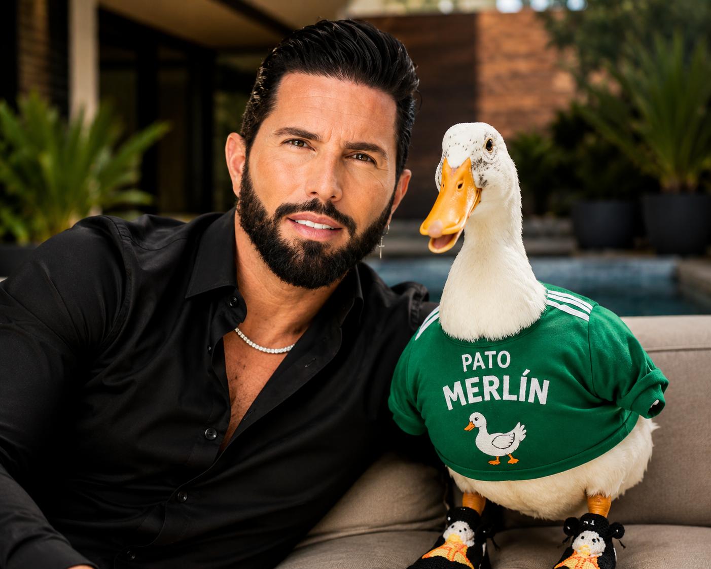 ¿Se vende el Pato Merlín? Poncho de Nigris desata furia en redes tras agresiva oferta millonaria por el ave viral