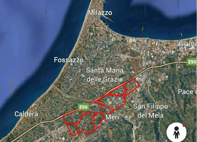 Aeroporto, queste le aree interessate a Milazzo, Barcellona e Merì. Il 15 maggio la presentazione del progetto