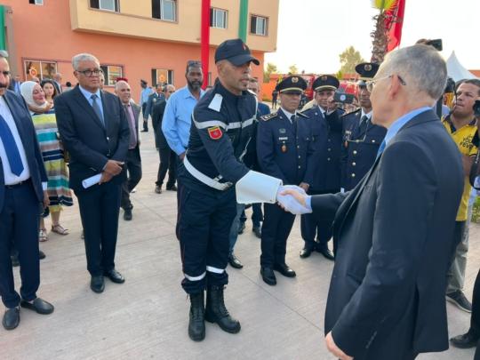 احتفالا بعيد العرش المجيد.. إعطاء إنطلاقة مشروع مركز إنقاذ للوقاية المدنية بمراكش