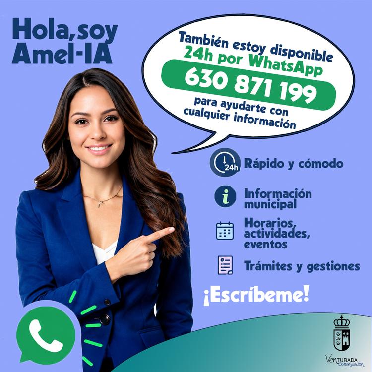¡AMEL-IA TAMBIÉN ESTÁ EN WHATSAPP!