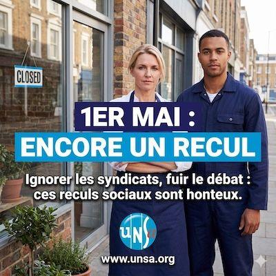 Courrier intersyndical - 1er mai : non à la casse d’une conquête sociale historique !