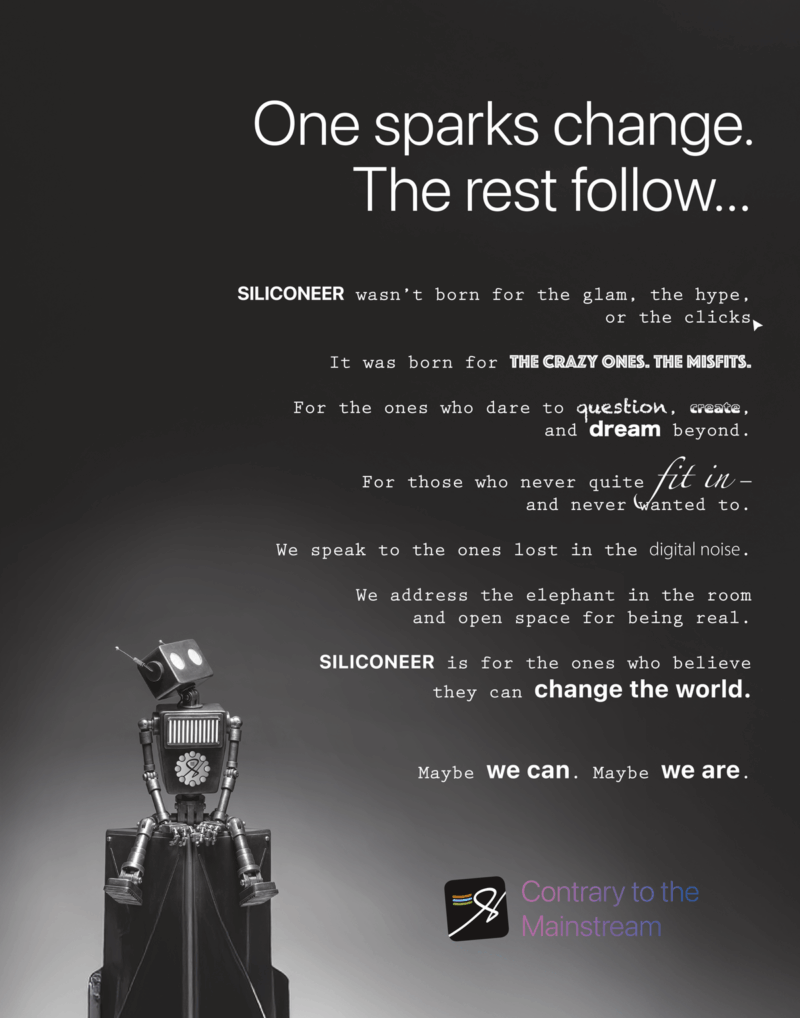 One Sparks Change. The Rest Follow…