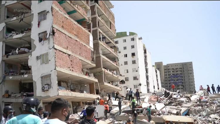 Terremotos na Venezuela deixam quarteirões destruídos, e moradores reclamam de falhas no resgate