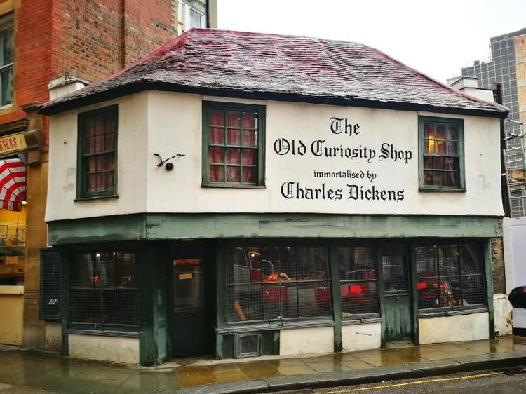 The Old Curiosity Shop immortalised by Charles Dickens