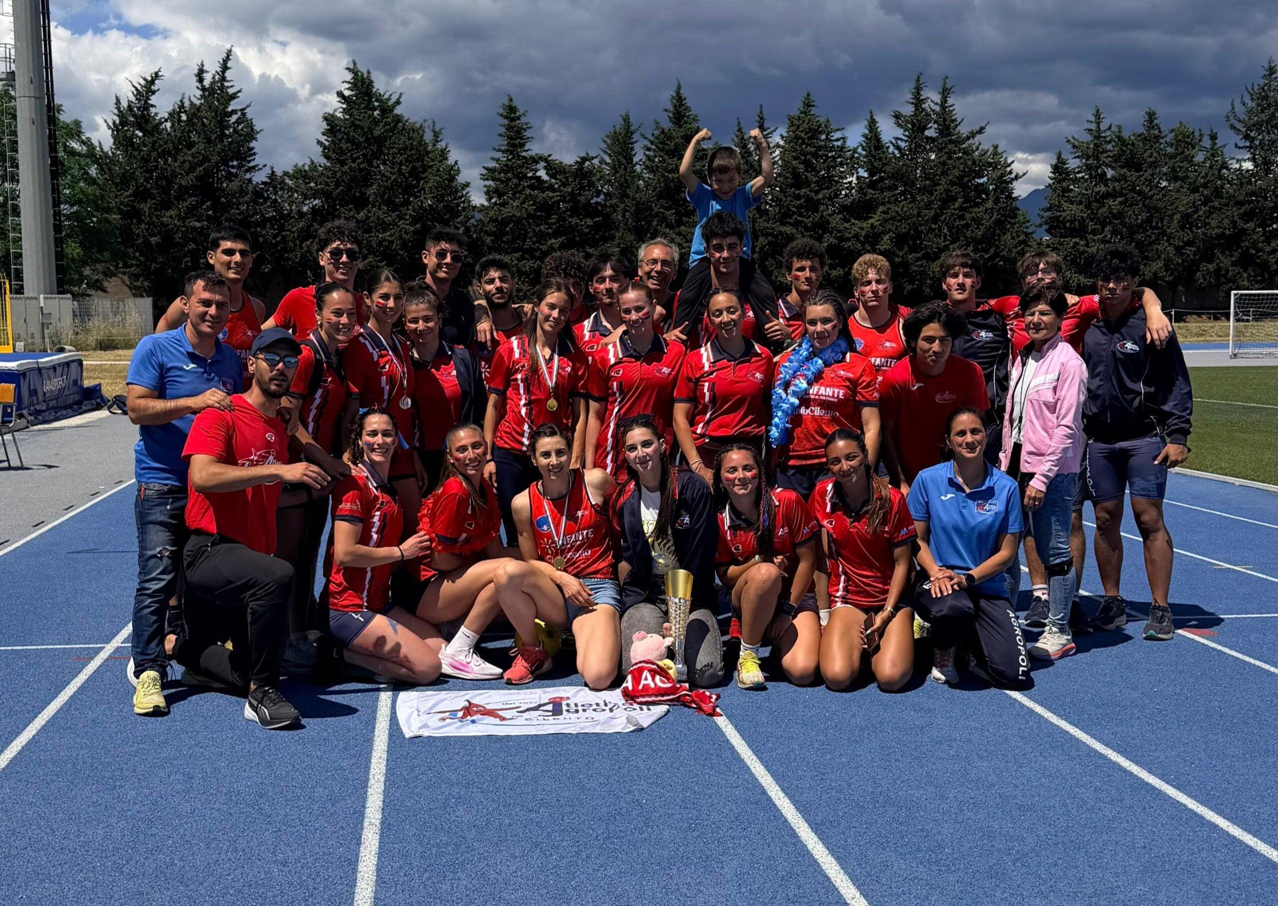 Atletica Agropoli: le donne confermano la Serie B, si decide il futuro dei maschi