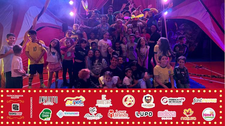 Grande espetáculo circense encerra campanha de Dia das Crianças da ACIA