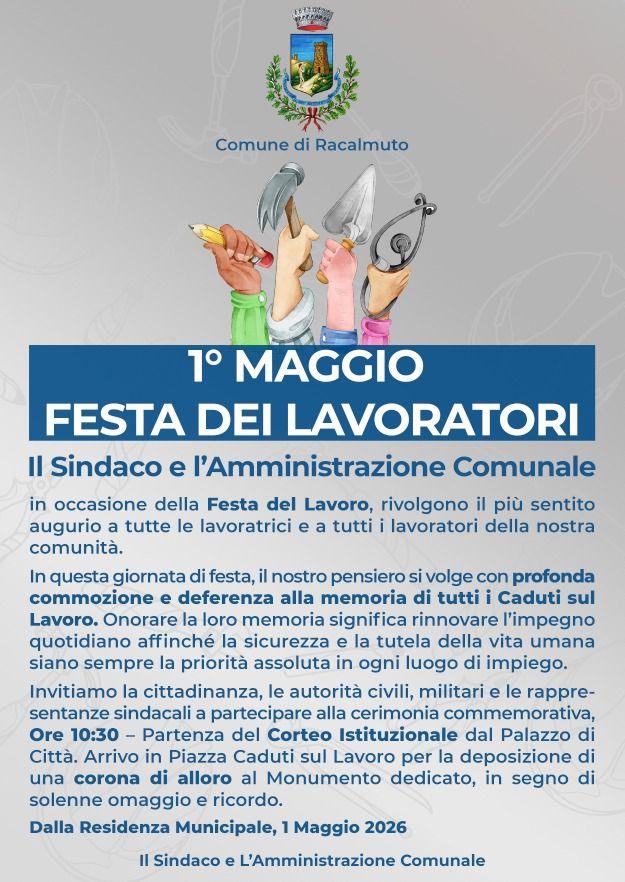 Comune di Racalmuto: Il sindaco informa Posted