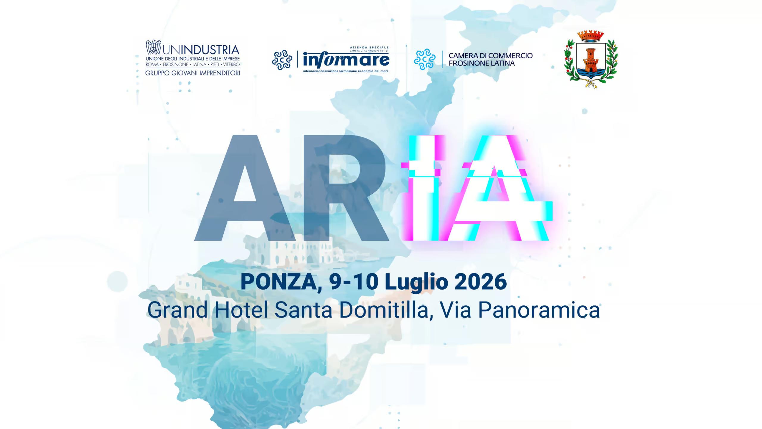 “ARIA – Convegno sull’Intelligenza Artificiale” – Ponza 9 e 10 luglio 2026