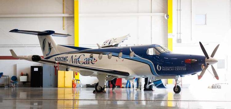 UMMC unveils new plane to provide healthcare to broader scope of patients