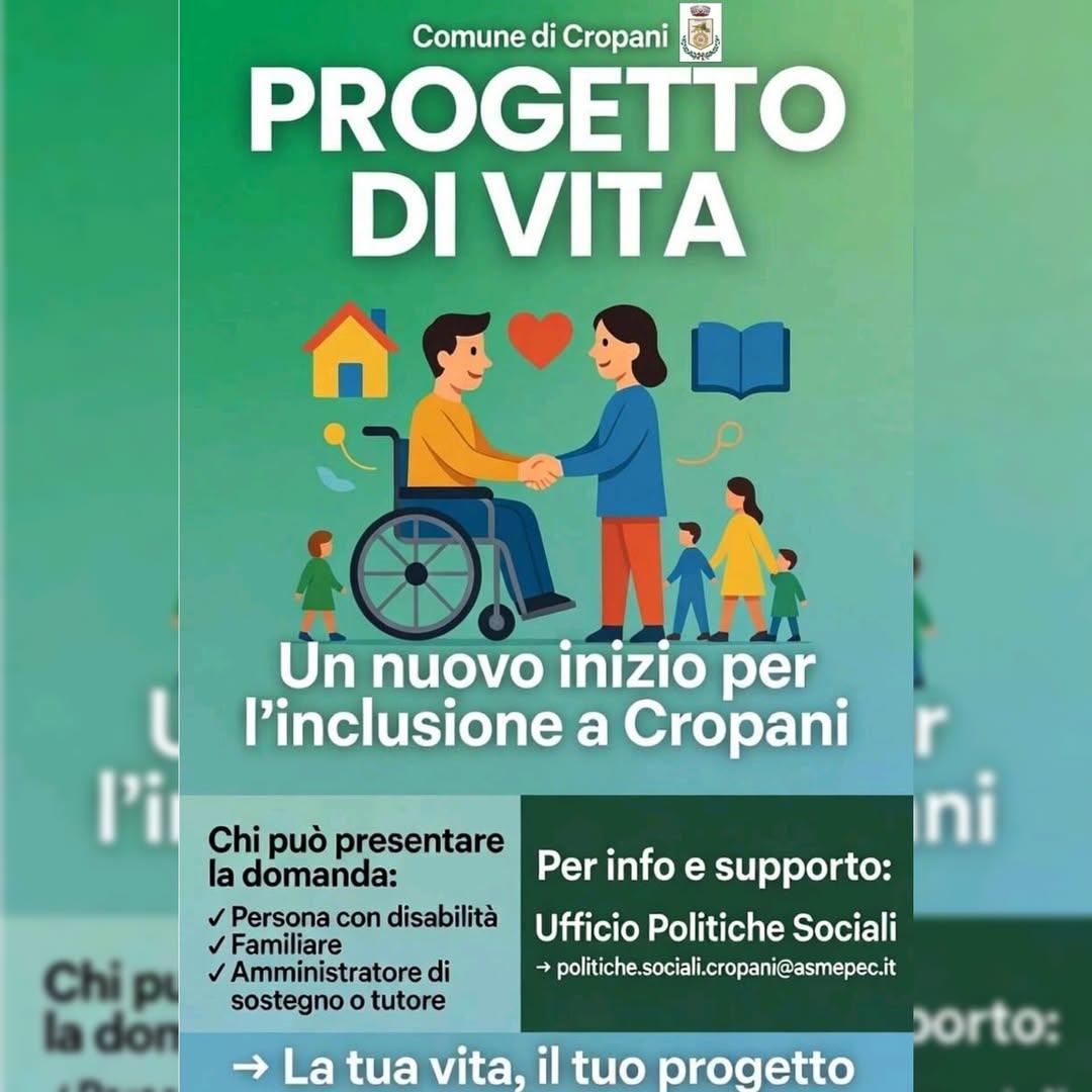 🌟💚 𝗣𝗿𝗼𝗴𝗲𝘁𝘁𝗼 𝗱𝗶 𝗩𝗶𝘁𝗮: 𝘂𝗻 𝗻𝘂𝗼𝘃𝗼 𝗶𝗻𝗶𝘇𝗶𝗼 𝗽𝗲𝗿 𝗹’𝗶𝗻𝗰𝗹𝘂𝘀𝗶𝗼𝗻𝗲 𝗮 𝗖𝗿𝗼𝗽𝗮𝗻𝗶! “𝗣�...