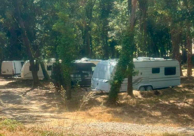 Vence : les trois caravanes installées à la Sine ont quitté les lieux
