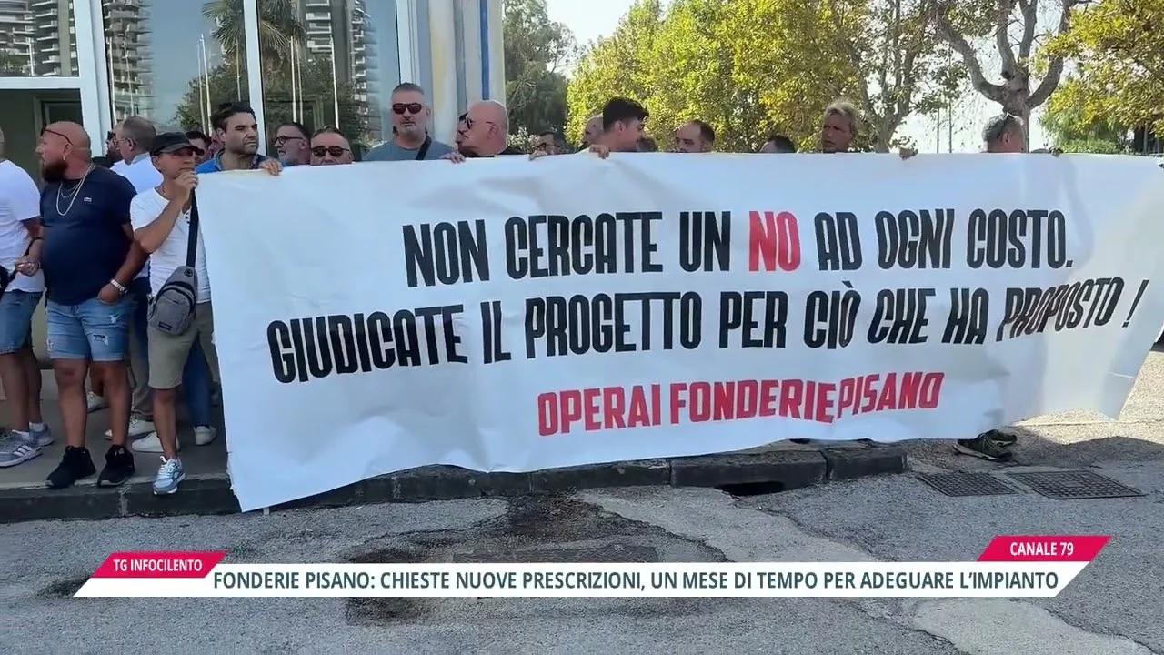 Fonderie Pisano, chieste nuove prescrizioni: un mese di tempo per adeguare l’impianto