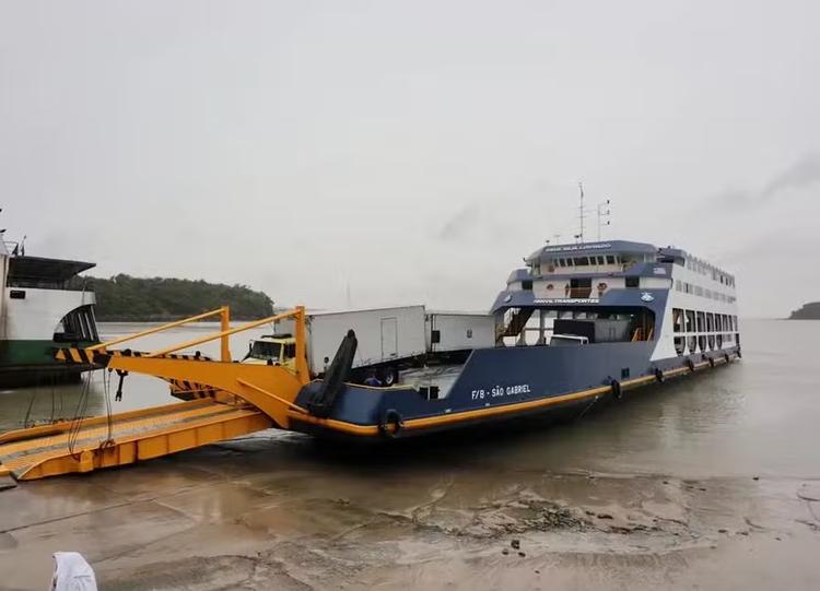 Ferryboat São Gabriel terá viagens suspensas nesta sexta (17) e sábado (18) para manutenção