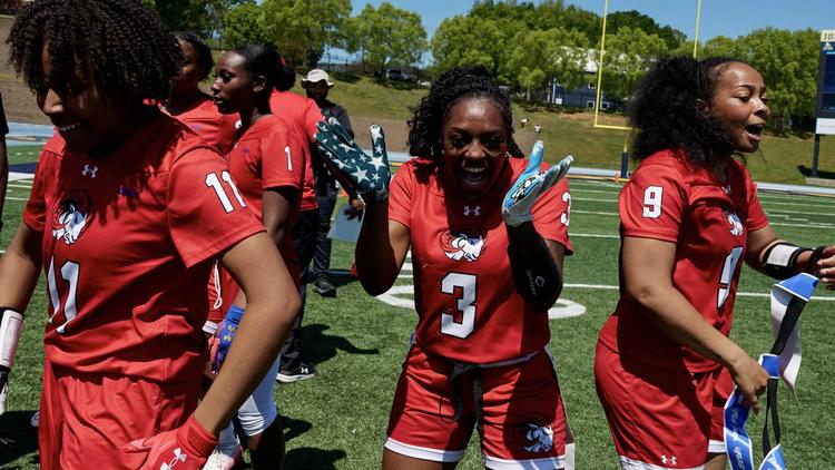 Historically Black colleges take the lead in driving the growth of women's flag football - Andscape