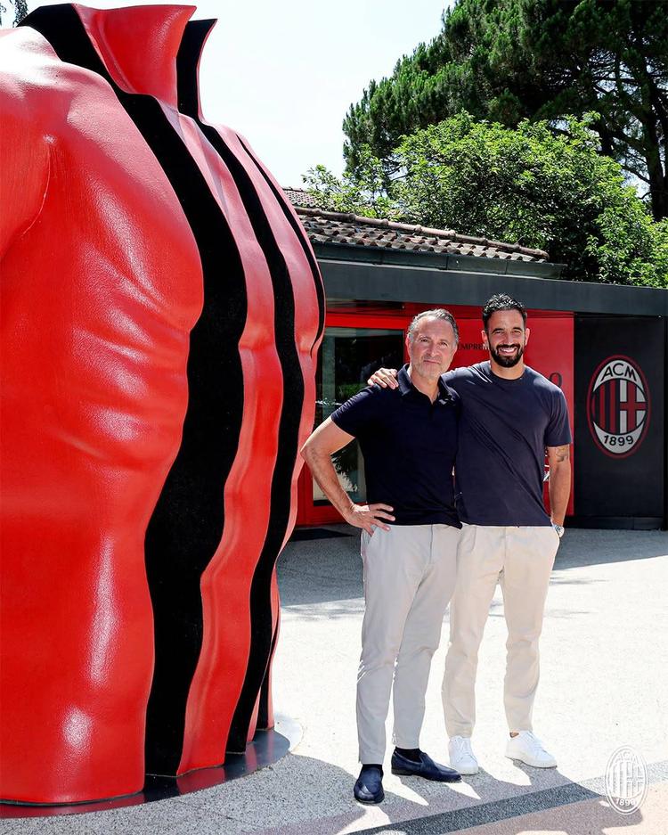 Sorpresa! C'è Cardinale ad accogliere Amorim